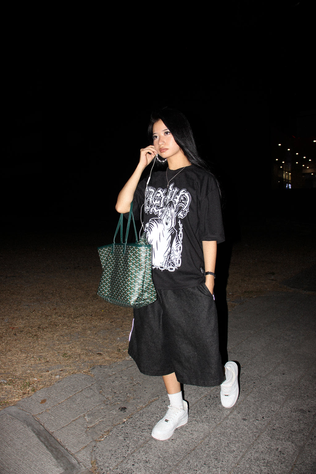 GRIM GUNNA CREW NECK TEE