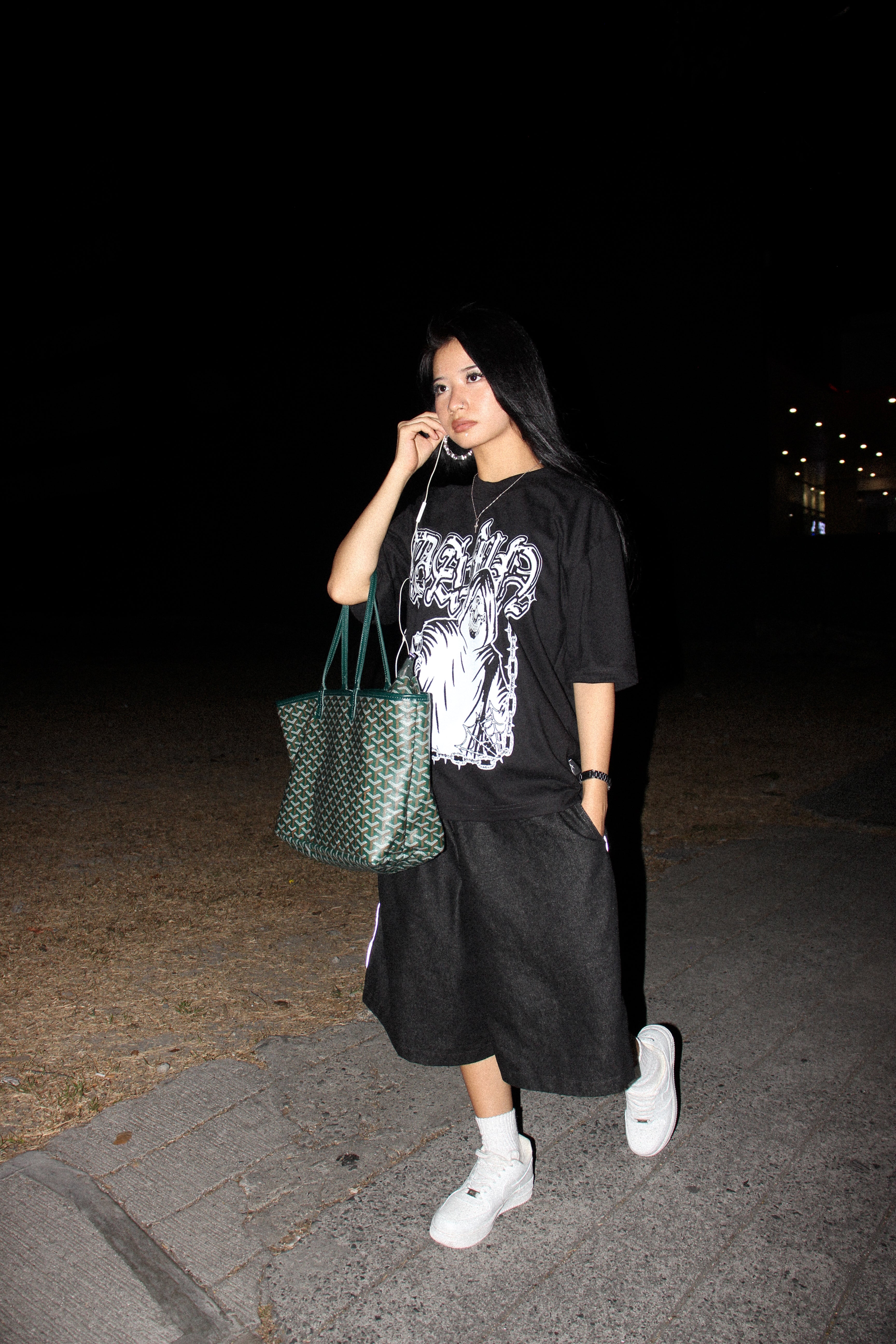 GRIM GUNNA CREW NECK TEE