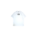 CALIBER LOGO FITTED TEE IN WHITE