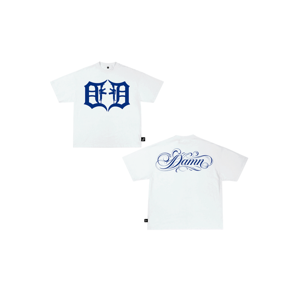AZUL CALIBER CREWNECK TEE