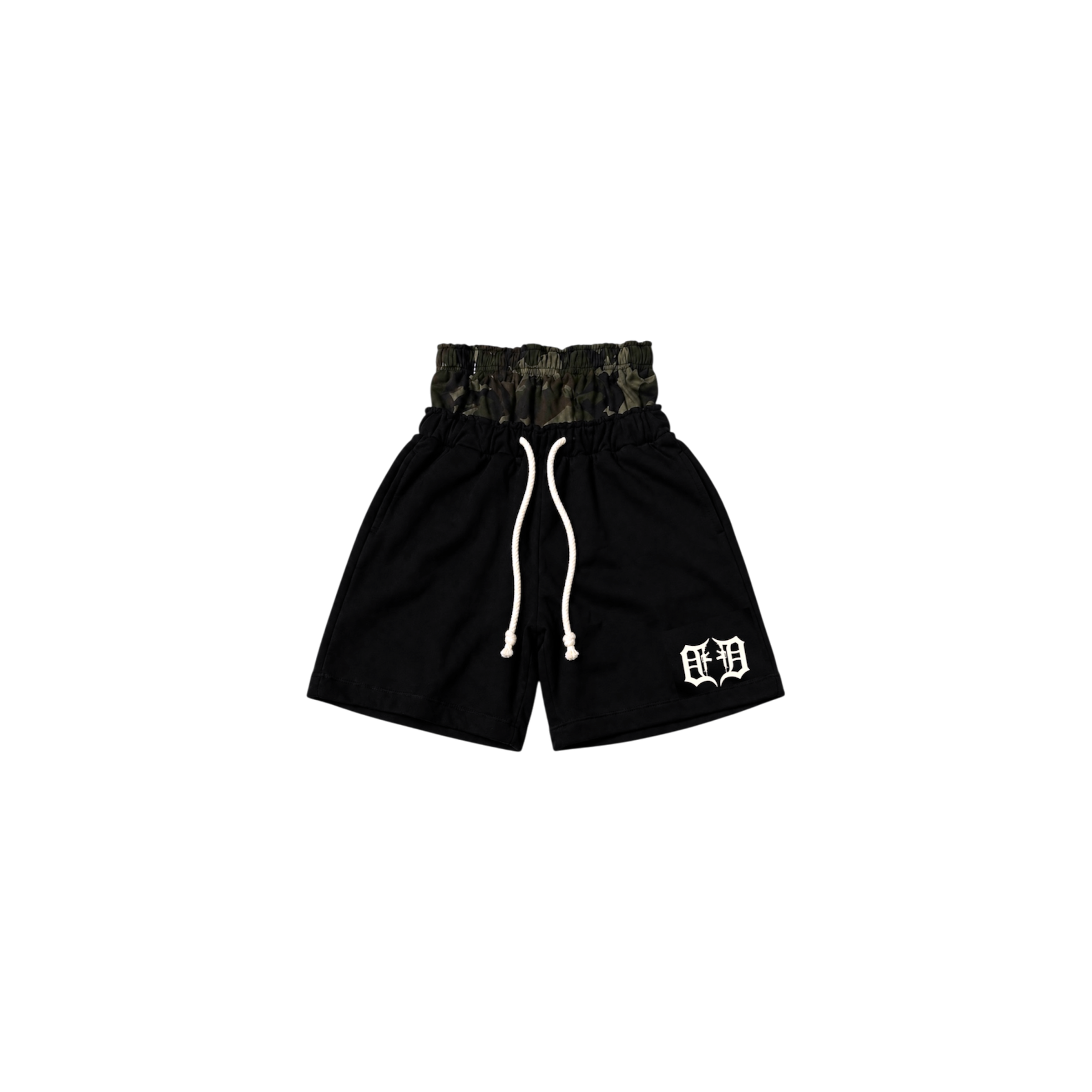 CALIBER DOUBLE WAIST SWEATSHORTS