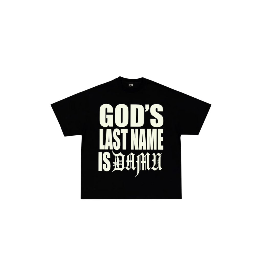 GOD DAMN TEE IN BLACK